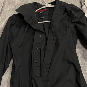 Black Button Down Mens size medium
